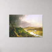 Thomas Cole de Oxbow de Connecticut rivier Canvas Afdruk (Voorkant)