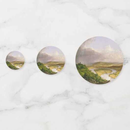 Thomas Cole de Oxbow de Connecticut rivier Confetti (Voorkanten)