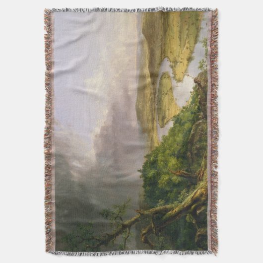 Thomas Cole de Oxbow de Connecticut rivier Deken (Voorkant Verticaal)