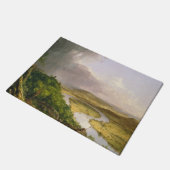 Thomas Cole de Oxbow de Connecticut rivier Deurmat (Schuin)