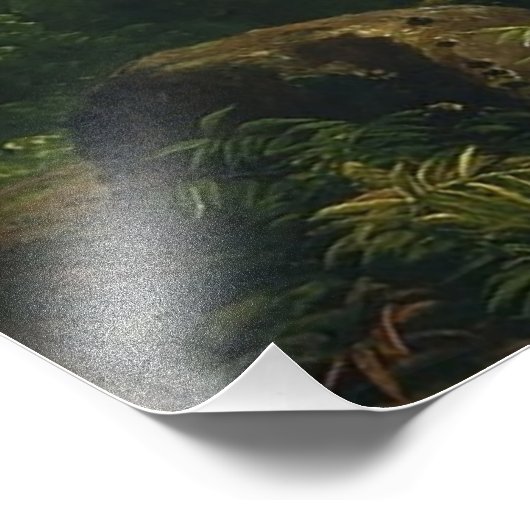 Thomas Cole de Oxbow de Connecticut rivier Foto Afdruk (Hoek)