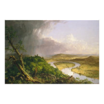 Thomas Cole de Oxbow de Connecticut rivier