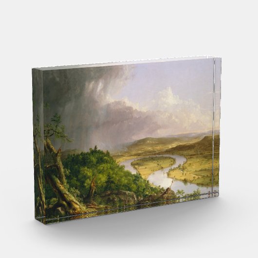 Thomas Cole de Oxbow de Connecticut rivier Fotoblokken (Links)