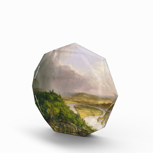 Thomas Cole de Oxbow de Connecticut rivier Fotoblokken (Rechts)