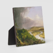 Thomas Cole de Oxbow de Connecticut rivier Fotoplaat (Voorkant)