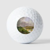 Thomas Cole de Oxbow de Connecticut rivier Golfballen (Voorkant)
