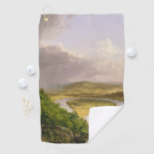 Thomas Cole de Oxbow de Connecticut rivier Golfhanddoek (Insitu)