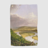 Thomas Cole de Oxbow de Connecticut rivier Golfhanddoek (Voorkant)