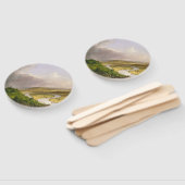 Thomas Cole de Oxbow de Connecticut rivier Handwaaier (Niet-gemonteerd)