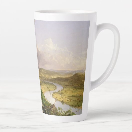Thomas Cole de Oxbow de Connecticut rivier Latte Mok (Rechts)