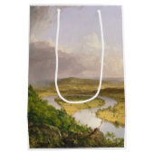 Thomas Cole de Oxbow de Connecticut rivier Medium Cadeauzakje (Achterkant)