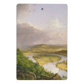 Thomas Cole de Oxbow de Connecticut rivier Mini Klembord (Achterkant)