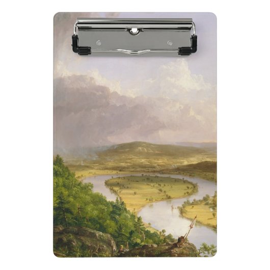 Thomas Cole de Oxbow de Connecticut rivier Mini Klembord (Voorkant)