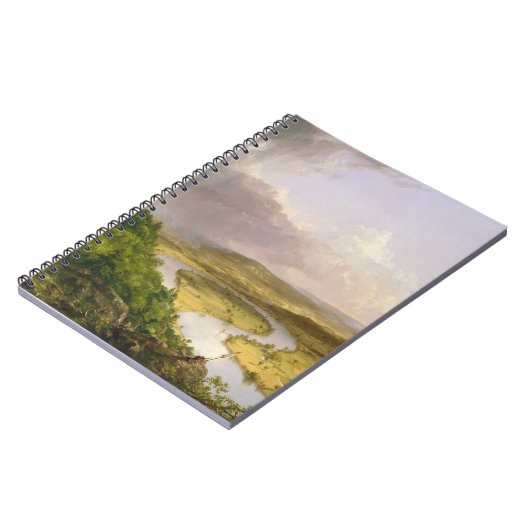 Thomas Cole de Oxbow de Connecticut rivier Notitieboek (Linkerzijde)