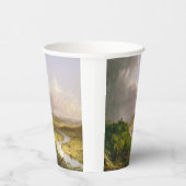 Thomas Cole de Oxbow de Connecticut rivier Papieren Bekers (Rechts)