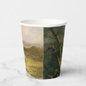 Thomas Cole de Oxbow de Connecticut rivier Papieren Bekers (Rechts)