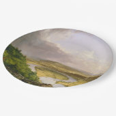 Thomas Cole de Oxbow de Connecticut rivier Papieren Bordje (Gekanteld)