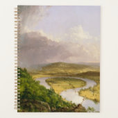 Thomas Cole de Oxbow de Connecticut rivier Planner (Voorkant)