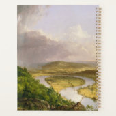 Thomas Cole de Oxbow de Connecticut rivier Planner (Achterkant)