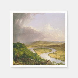 Thomas Cole de Oxbow de Connecticut rivier Servet