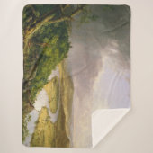 Thomas Cole de Oxbow de Connecticut rivier Sherpa Deken (Voorkant)