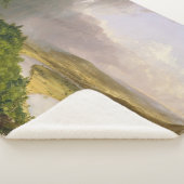 Thomas Cole de Oxbow de Connecticut rivier Sherpa Deken (3/4)