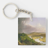 Thomas Cole de Oxbow de Connecticut rivier Sleutelhanger (voorkant)