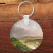 Thomas Cole de Oxbow de Connecticut rivier Sleutelhanger (Voorkant)