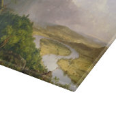 Thomas Cole de Oxbow de Connecticut rivier Snijplank (Hoek)
