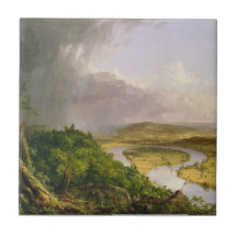 Thomas Cole de Oxbow de Connecticut rivier