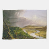 Thomas Cole de Oxbow de Connecticut rivier Theedoek (Horizontaal)