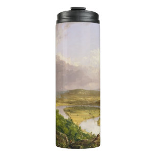 Thomas Cole de Oxbow de Connecticut rivier Thermosbeker