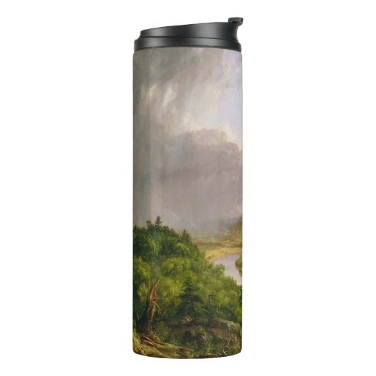 Thomas Cole de Oxbow de Connecticut rivier Thermosbeker (Gedraaid links)