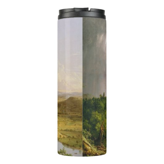 Thomas Cole de Oxbow de Connecticut rivier Thermosbeker (Achterkant)