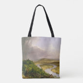 Thomas Cole de Oxbow de Connecticut rivier Tote Bag (Achterkant)