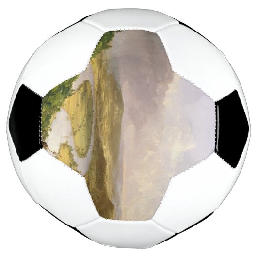 Thomas Cole de Oxbow de Connecticut rivier Voetbal (Gedraaid)