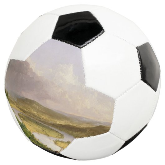 Thomas Cole de Oxbow de Connecticut rivier Voetbal (Drie kwart)