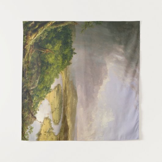 Thomas Cole de Oxbow de Connecticut rivier Wandkleed (Voorkant (horizontaal))