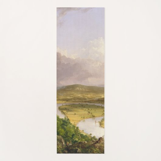 Thomas Cole de Oxbow de Connecticut rivier Yogamat (Voorkant)