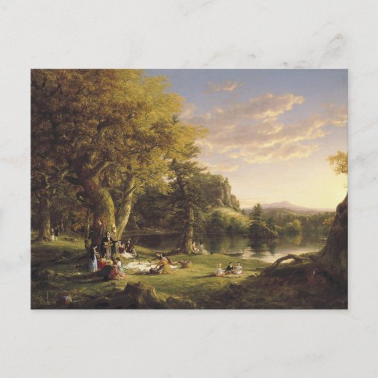 Thomas Cole de PIC-NIC Briefkaart (Voorkant)
