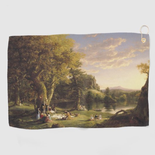 Thomas Cole de PIC-NIC Golfhanddoek (Horizontaal)