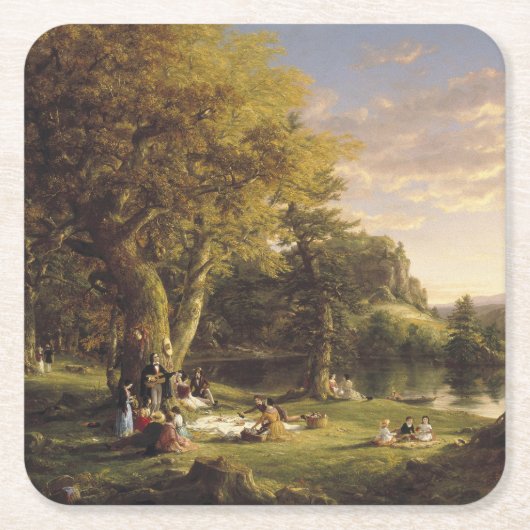 Thomas Cole de PIC-NIC Kartonnen Onderzetters (Voorkant)
