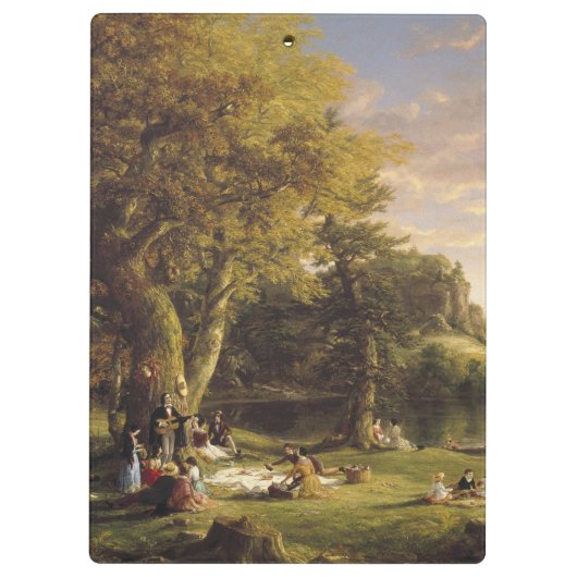 Thomas Cole de PIC-NIC Klembord (Achterkant)