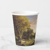 Thomas Cole de PIC-NIC Papieren Bekers (Achterkant)