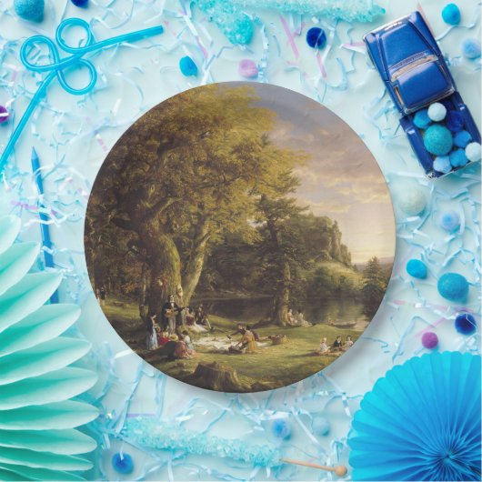 Thomas Cole de PIC-NIC Papieren Bordje (Feest)