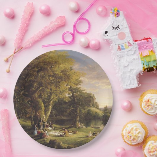 Thomas Cole de PIC-NIC Papieren Bordje (Feest)