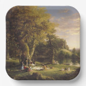 Thomas Cole de PIC-NIC Papieren Bordje (Voorkant)