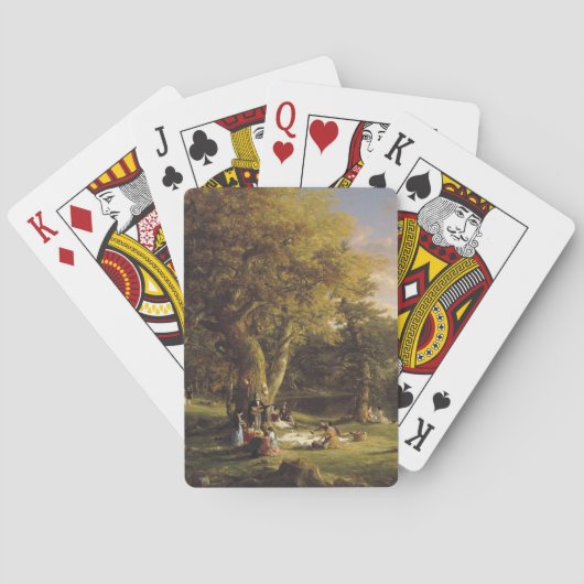 Thomas Cole de PIC-NIC Pokerkaarten (Achterkant)