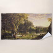 Thomas Cole de PIC-NIC Strandlaken (Voorkant)
