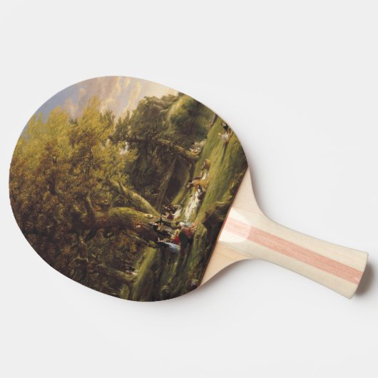 Thomas Cole de PIC-NIC Tafeltennisbatje (Zijkant)